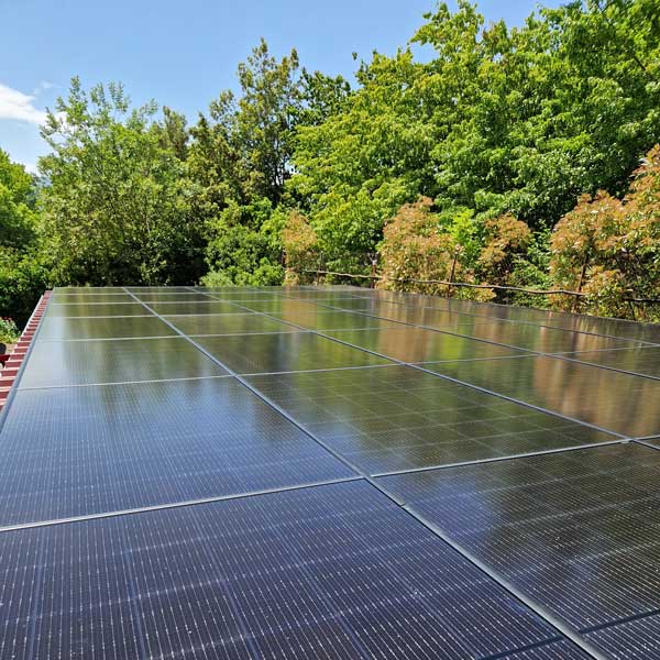Installation solaire photovoltaïque villa, Présinge, Genève